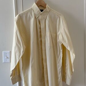 Men’s Butter Yellow Dress Shirt